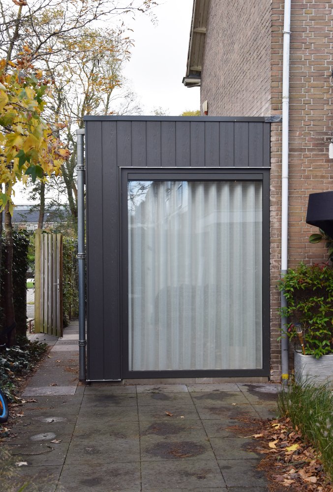 Bouwbedrijf Vrasdonk Graaf Jankade Alkmaar huis buiten aanbouw